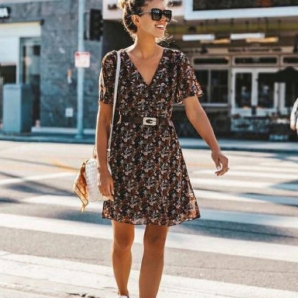 Madewell Orchard Fluttersleeve Dress In 